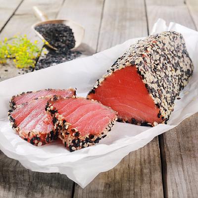 Thunfisch geräuchert Sesam